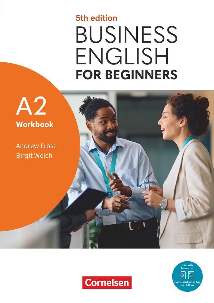 Business English for Beginners A2 - Fifth Edition - Workbook - Inklusive E-Book und Cornelsen Lernen App
