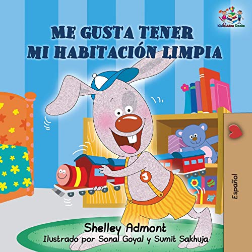 Me gusta tener mi habitación limpia: Spanish Edition (Spanish Bedtime Collection)