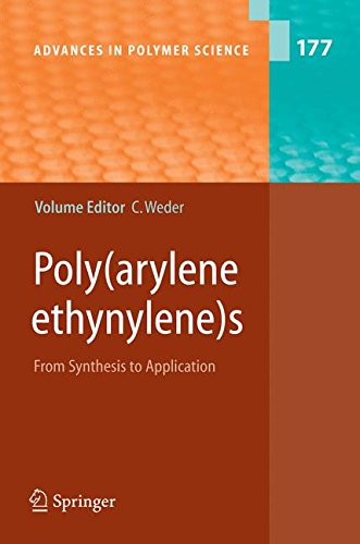 Poly(arylene ethynylene)s: From Synthesis to Application (Advances in Polymer Science)