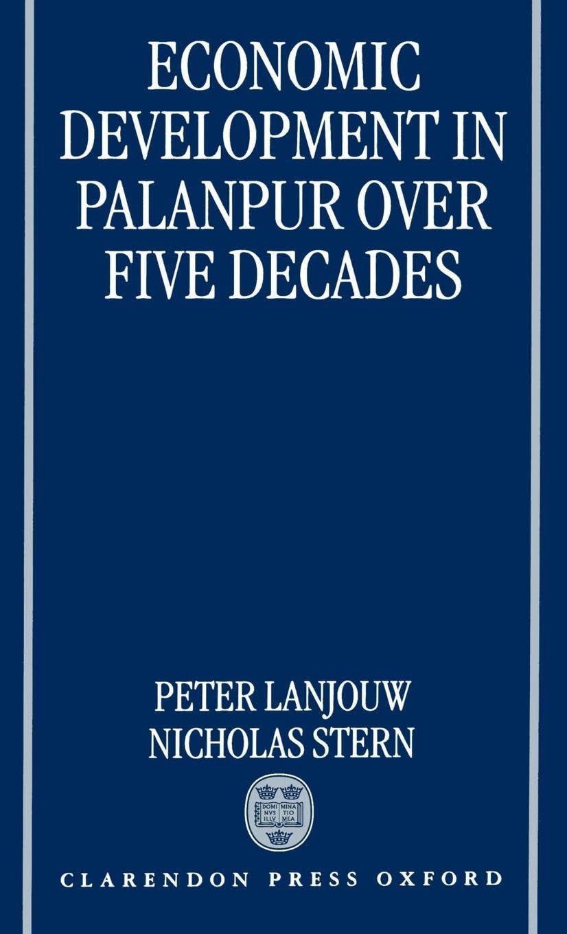 Economic Development in Palanpur Over Five Decades