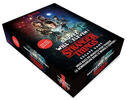 NICOLAS TRENTI Jeu BEM'S STRANGER THINGS - Escape Game- - Jeu de soci&eacute;t&eacute;