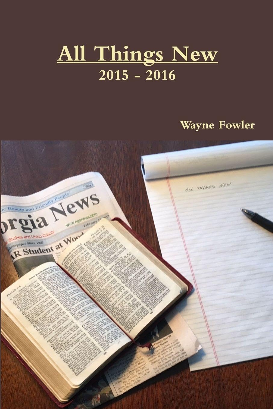 All Things New 2015 - 2016