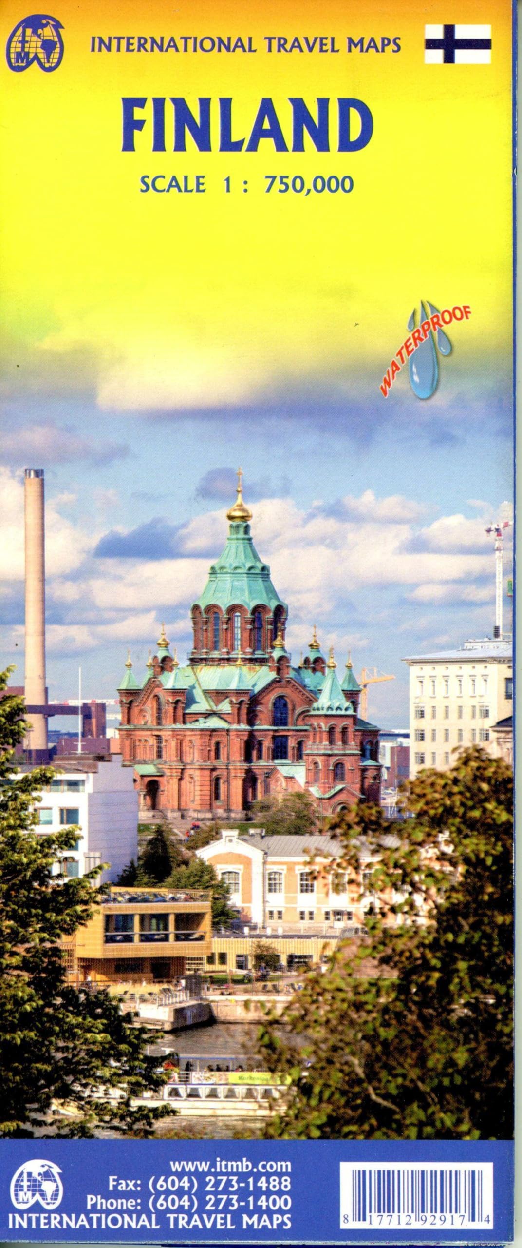 Finland: ITM Map 1:750000