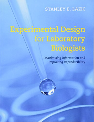 Experimental Design for Laboratory Biologists: Maximising Information and Improving Reproducibility