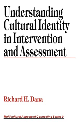Understanding Cultural Identity in Intervention and Assessment (MULTICULTURAL ASPECTS OF COUNSELING SERIES, Band 9)