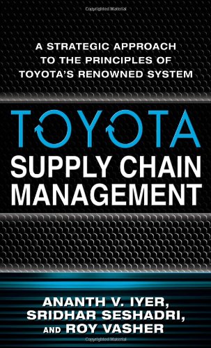 Toyota's Supply Chain Management: A Strategic Approach to Toyota's Renowned System