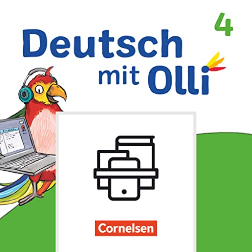 Deutsch mit Olli - Zu allen Ausgaben Sprache und Lesen - Ausgabe 2021 - 4. Schuljahr: Arbeitsheft Medienkompetenz - 10 Stück im Paket