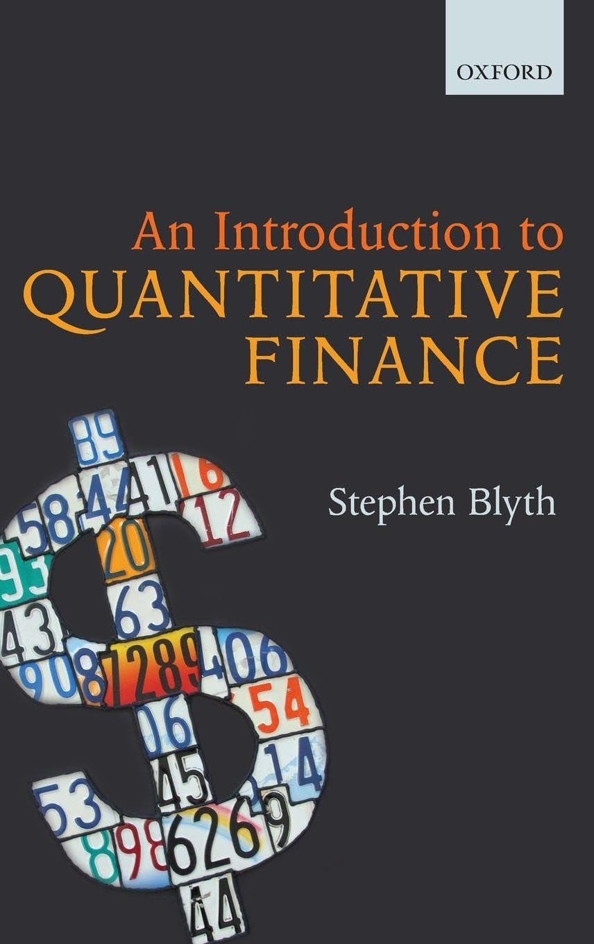 INTRO QUANTITATIVE FINANCE C