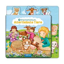 Trötsch Streichelhörbuch Allerliebste Tiere Sound und Geräuschpappenbuch: Kinderbuch Fühlbuch Hörbuch Soundbuch