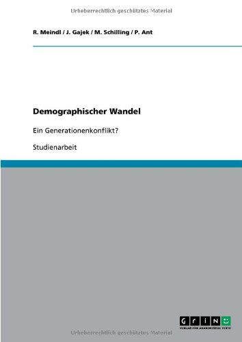 Demographischer Wandel: Ein Generationenkonflikt?