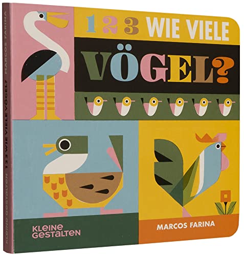 1 2 3 Wie viele Vögel? - Marcos Farina Pappband
