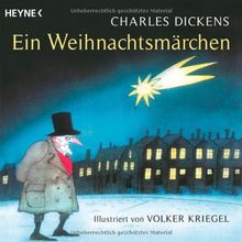 Ein Weihnachtsmärchen: Illustriert von Volker Kriegel de Dickens, Charles | Livre | état bon