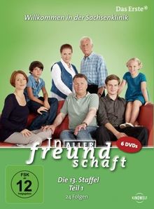 In aller Freundschaft - Die 13. Staffel, Teil 1, 24 Folgen [6 DVDs]