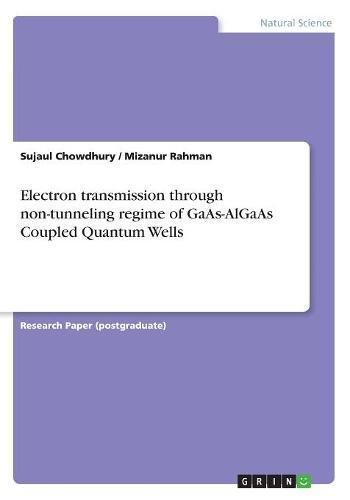 Electron transmission through non-tunneling regime of GaAs-AlGaAs Coupled Quantum Wells