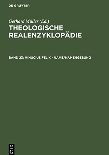 Minucius Felix - Name/Namengebung (Theologische Realenzyklopädie)