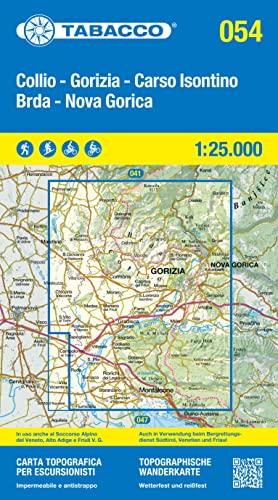 Collio- Brda Gorizia - Carso Isntino 1:25 000