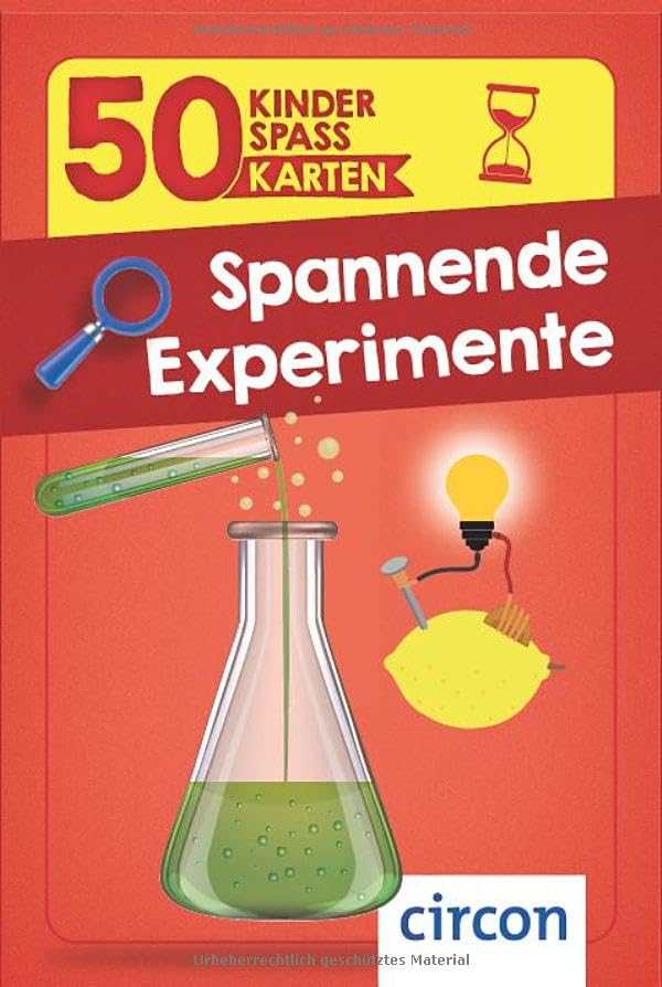 Spannende Experimente (50 Kinderspaßkarten)