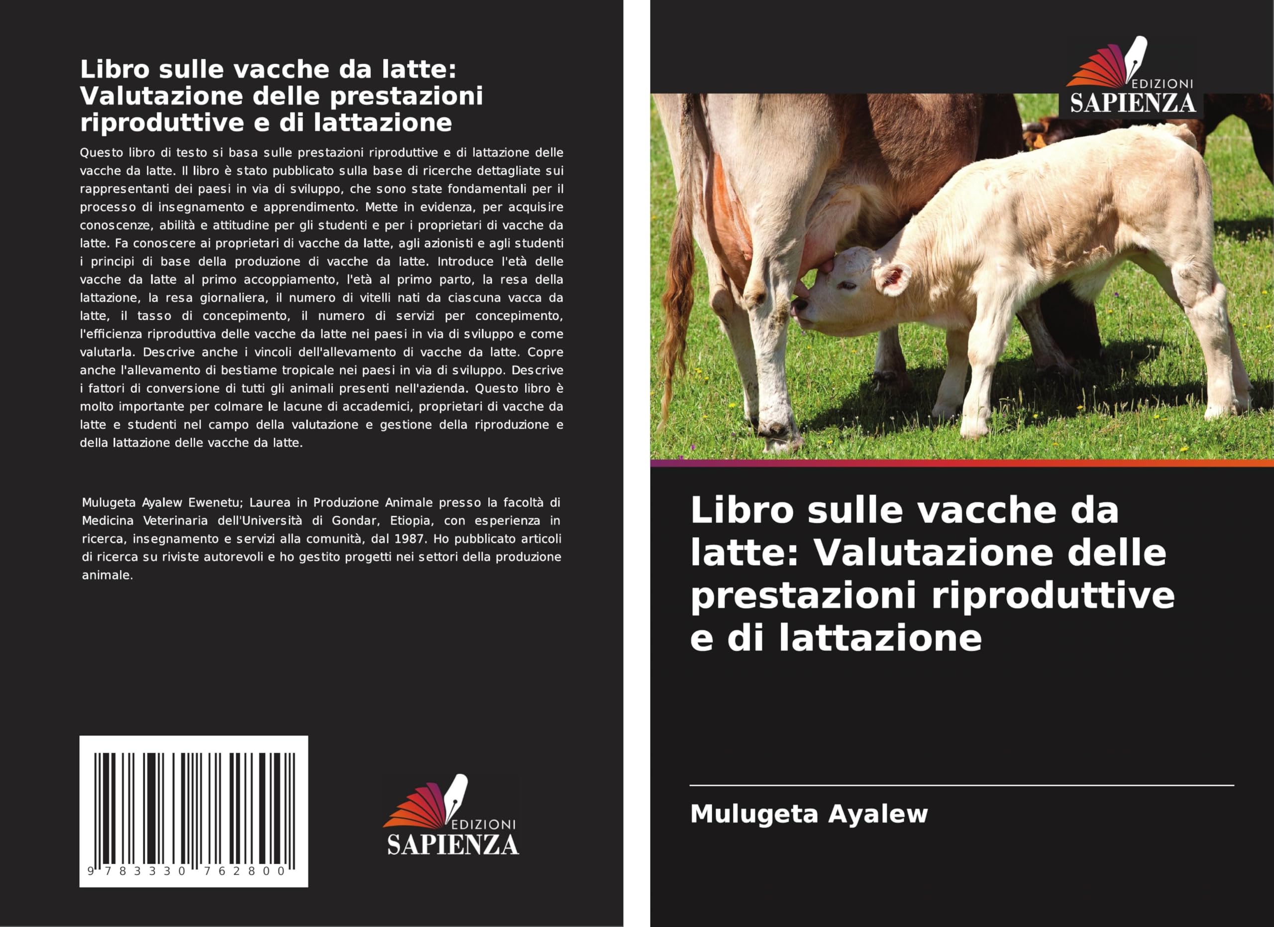 Libro sulle vacche da latte: Valutazione delle prestazioni riproduttive e di lattazione