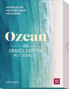 Ozean: 48 Orakelkarten mit Booklet | Kartendeck mit Buch mit genauer Erklärung | Entdecke mit kraftvollen Fotos und Botschaften die heilende Kraft des Meeres (Geschenke für alle, die das Meer lieben)