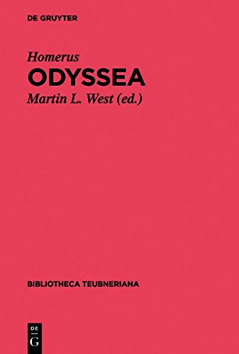 Odyssea: recensuit et testimonia congessit Martin L. West (Bibliotheca scriptorum Graecorum et Romanorum Teubneriana)