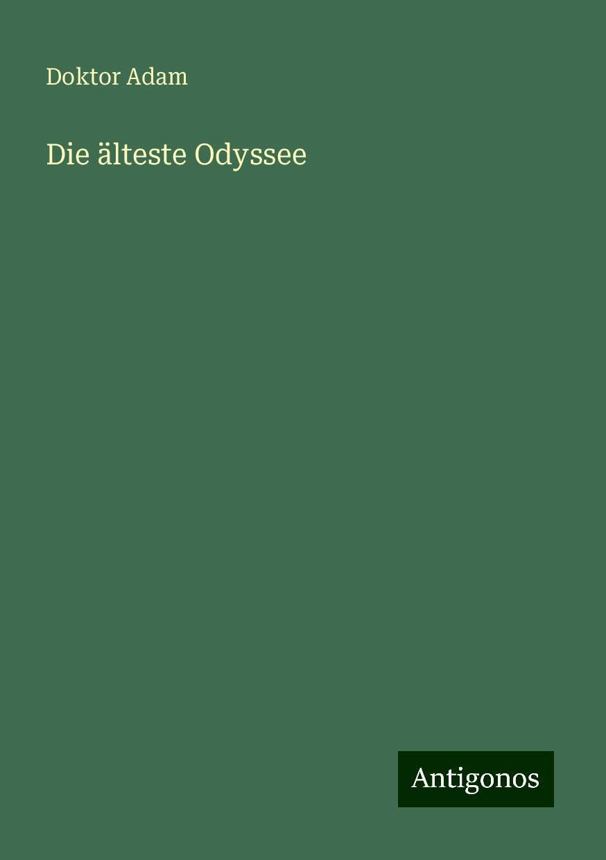 Die älteste Odyssee