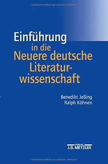 Einführung in die Neuere deutsche Literaturwissenschaft