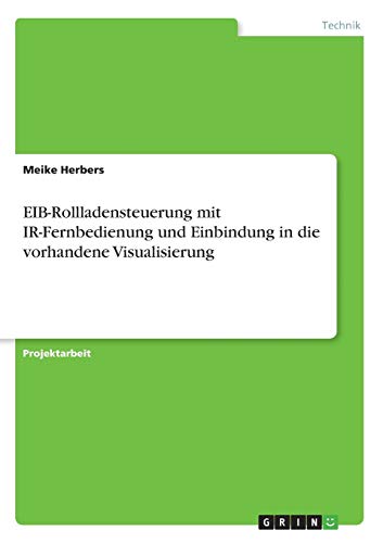 EIB-Rollladensteuerung mit IR-Fernbedienung und Einbindung in die vorhandene Visualisierung