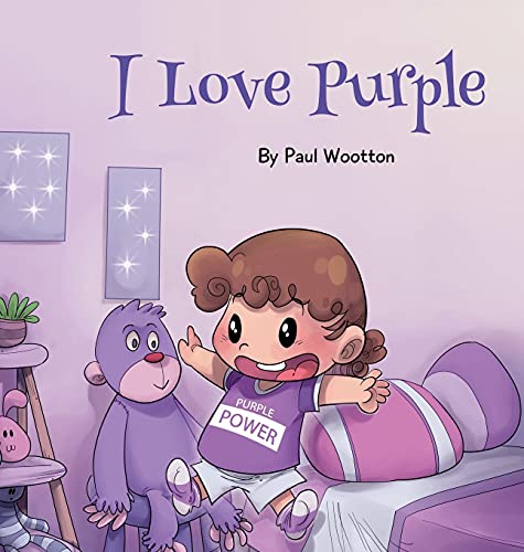 I Love Purple: A fun, colourful picture book for baby and preschool children