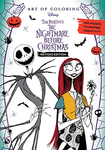 Disney Books Art Of Coloring , Disney Tim Burton´s The Nightmare Before Christmas