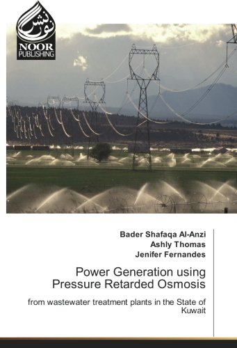 Power Generation using Pressure Retarded Osmosis: from wastewater treatment plants in the State of Kuwait