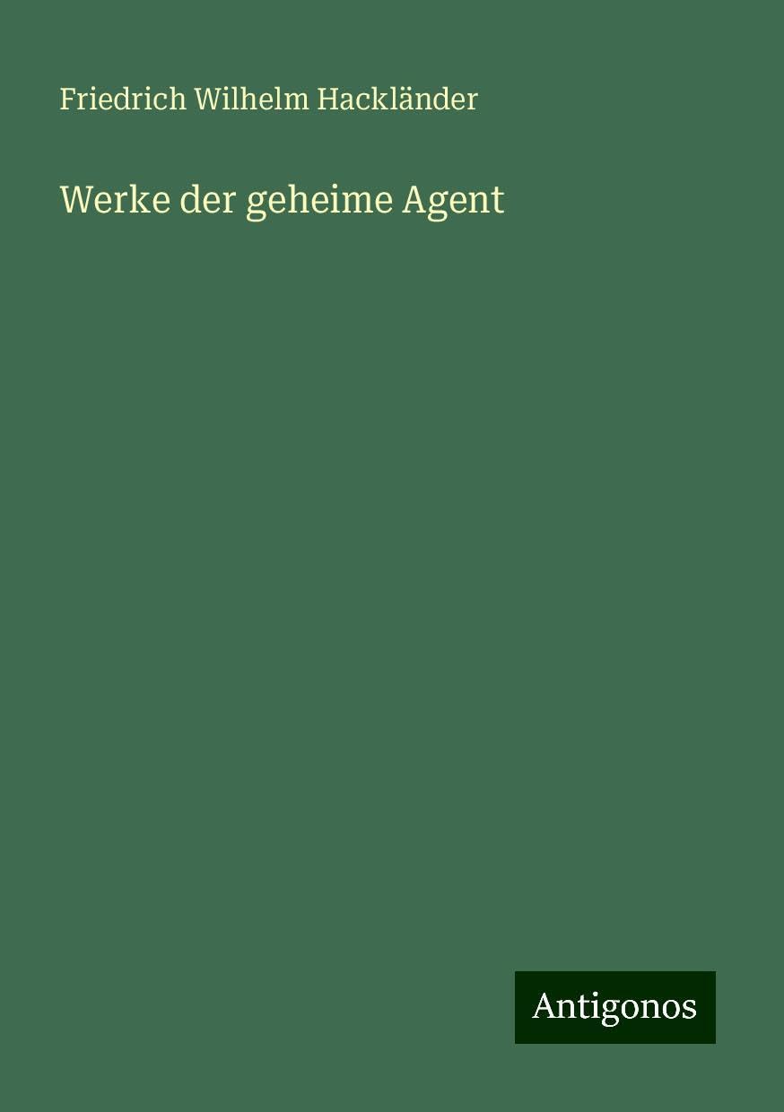 Werke der geheime Agent