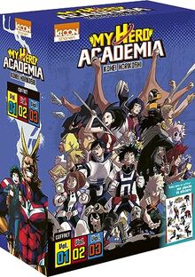 My hero academia : coffret vol. 1, vol. 2, vol. 3