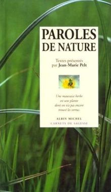 Paroles de nature