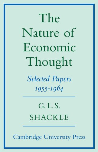 The Nature of Economic Thought: Selected Papers 1955-1964