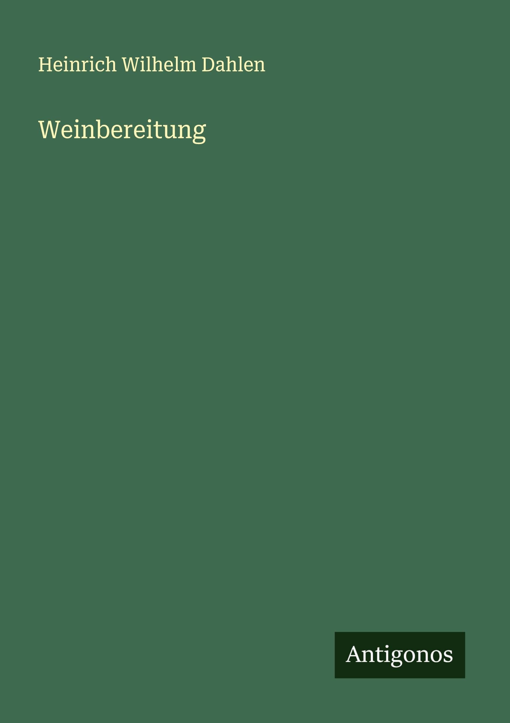 Weinbereitung