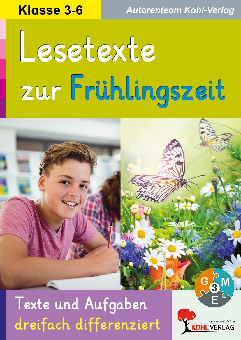 Lesetexte zur FRÜHLINGSZEIT - Neuware