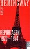 Reportagen 1920 - 1924