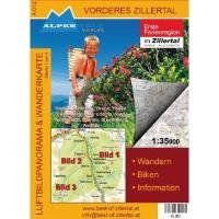 Wanderkarte Vorderes Zillertal