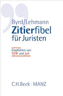 Zitierfibel für Juristen