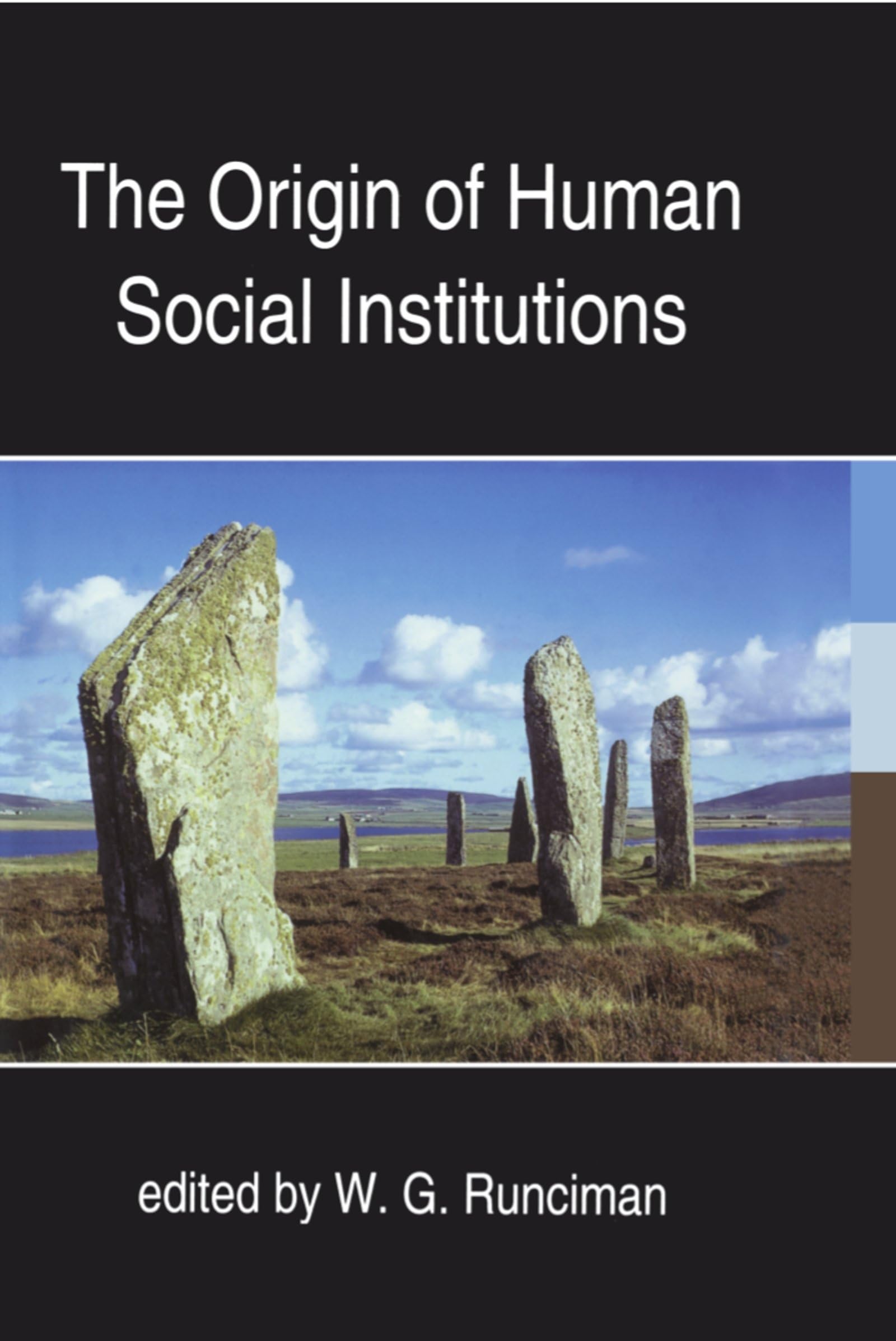 PBA 110: ORIGIN HUMAN SOCIAL C (Proceedings of the British Academy, Band 110)
