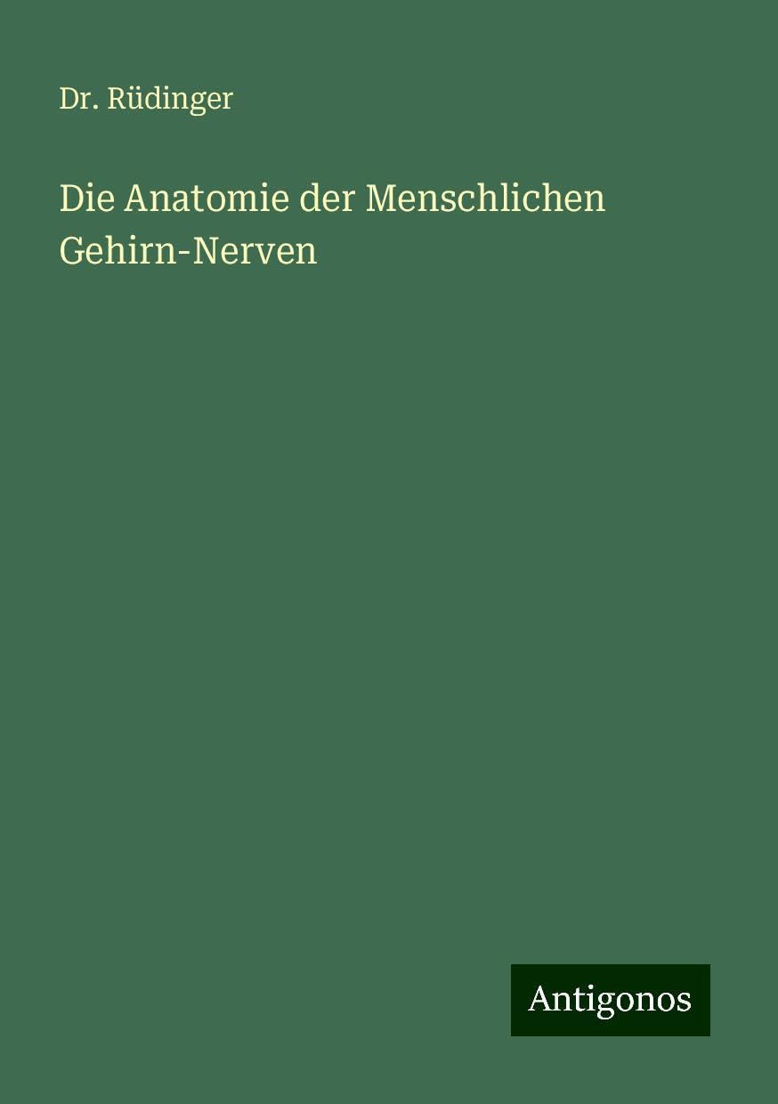 Die Anatomie der Menschlichen Gehirn-Nerven