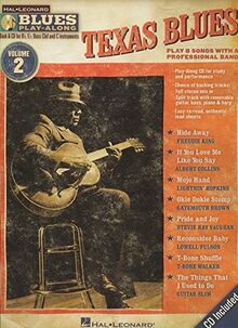 Blues Play-Along Volume 2: Texas Blues: Play-Along, CD für Instrument(e) in b (Blues Play-along, 2, Band 2)