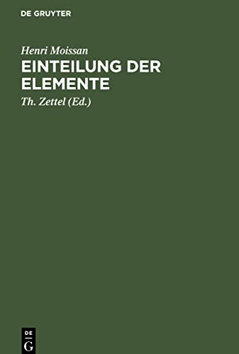 Einteilung der Elemente