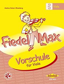 Fiedel Max - Vorschule für Viola, mit CD