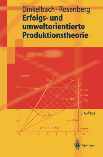 Erfolgs- und umweltorientierte Produktionstheorie (Springer-Lehrbuch)