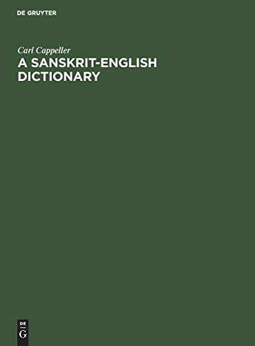 A Sanskrit-English dictionary: Based upon the St. Petersburg lexicons