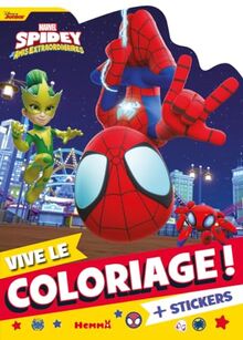 Marvel Spidey et ses amis extraordinaires : Vive le coloriage ! (Spidey et Electro)