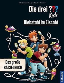 Die drei ??? Kids, Diebstahl im Eiscafé: Das große Rätselbuch