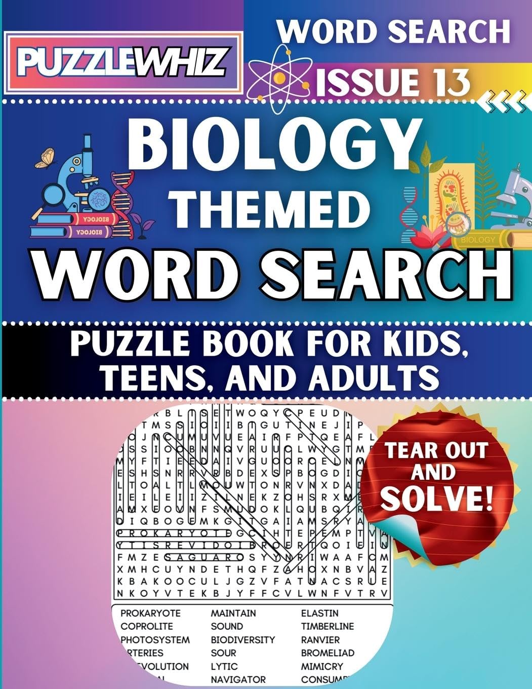 Biology - Themed Word Search - Fun & Educational Puzzles for Kids ...