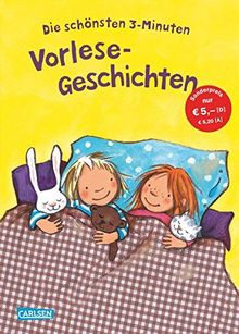 Die schönsten 3-Minuten Vorlese-Geschichten: Sammelband &#x20AC; 5,-